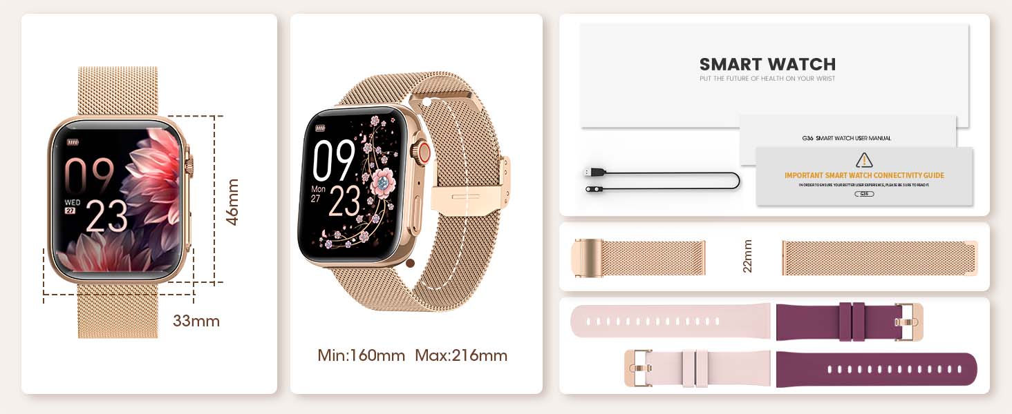 smart watches for women iphone compatible